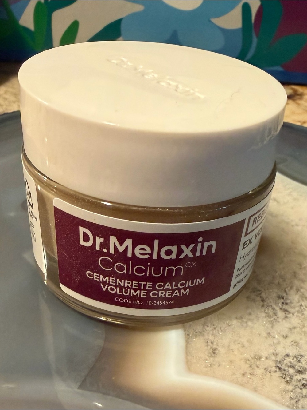 Sr. Melanin Calcium Cemenrete Calcium Volume Cream Restores Elasticity NWOB
